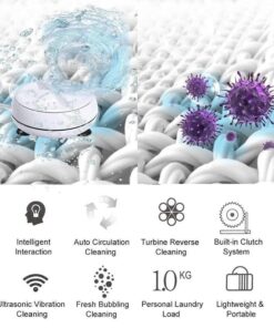 غسالة صغيرة متنقلة Turbine Wash