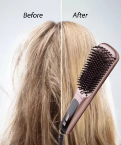 فرشاة الشعر و اللحية straightener