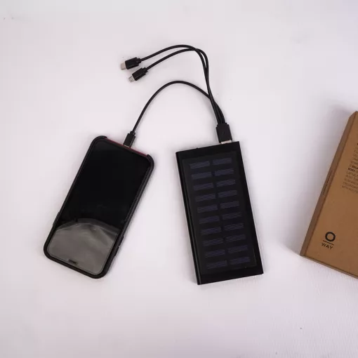 ⁦10000mAH  باور بانك طاقة شمسية⁩ - الصورة ⁦4⁩