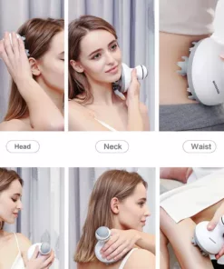 مدلك فروة رأس سيليكون وايرليس 3D MT6603 مساج الراس