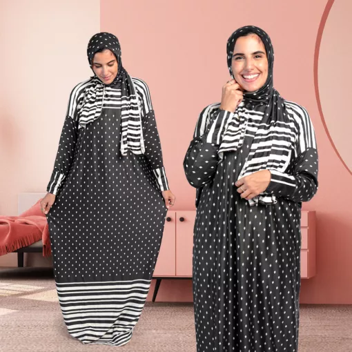 اسدال اسود منقط في ابيض
