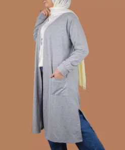 عرض ( فرشة لفرد الشعر و التحكم في درجة الحرارة 2 في 1 + كارديجان بيزك طويل )