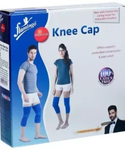 مشد ركبة صوف و قطن فلامنجو XXL