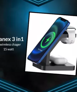 Lanex 3 in1 wireless chager 15 watt