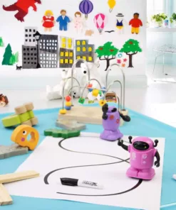 روبوت متتبع أي خط مرسوم