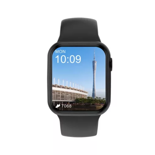 ⁦Smart Watch DT100 Plus (اسود-كحلي-وردي)⁩ - الصورة ⁦3⁩