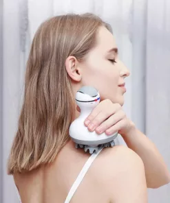 مدلك فروة رأس سيليكون وايرليس 3D MT6603 مساج الراس