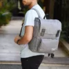 شنطة لابتوب ظهر قماش
