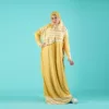 اسدال أصفر منقط في ابيض