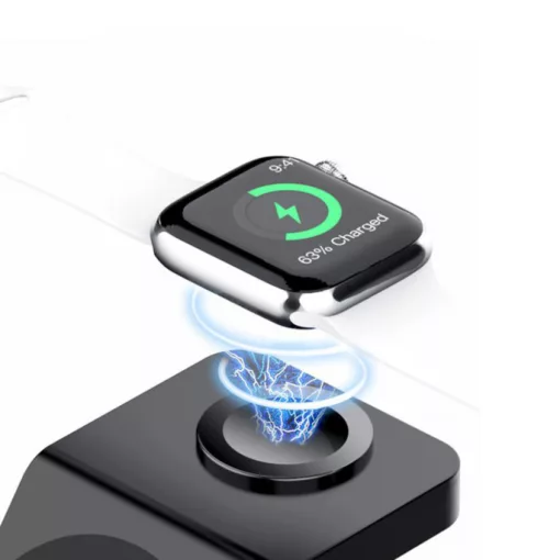 ⁦Lanex 3 in1 wireless chager 15 watt⁩ - الصورة ⁦4⁩