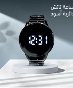 عرض(مشط الشعر StylerV2 +ساعة تاتش دائرية أسود)