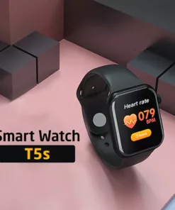 Smart Watch T5s - Black افضل ساعة ذكية اصلية