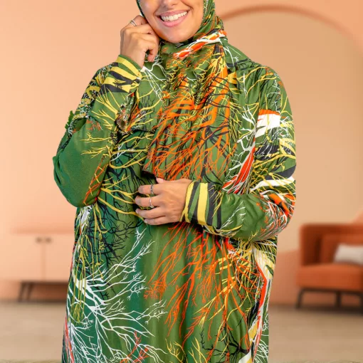 ⁦اسدال زيني مزرقش الوان نارية⁩ - الصورة ⁦2⁩