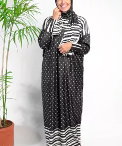 اسدال اسود منقط في ابيض
