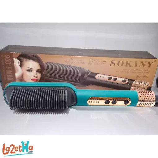 فرشاة فرد الشعر المجعد - Sokany