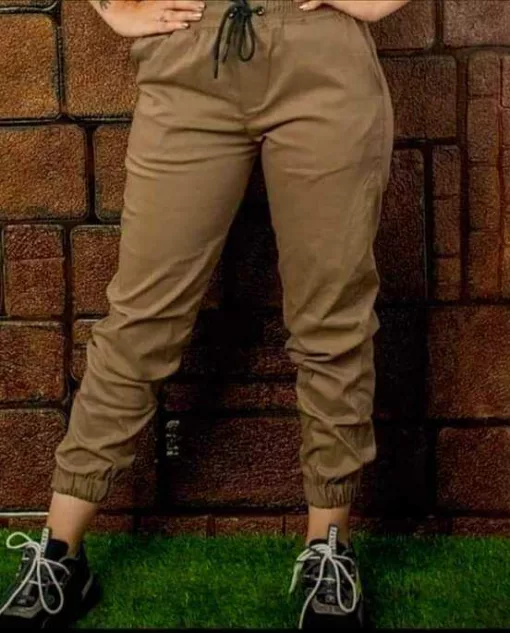 ⁦عرض اربع  قطع بنطلون بنجالين ( اسود - جملي - فضي - زيتي )⁩ - الصورة ⁦11⁩