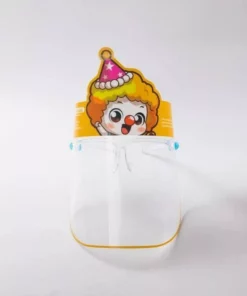 عرض خمس قطع فيس شيلد للأطفال