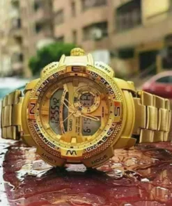 ساعه كاسيو لون دهبي