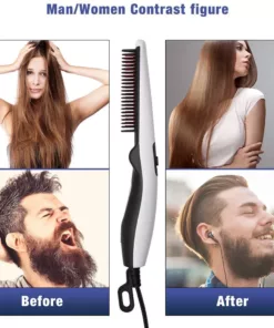 عرض(مشط الشعر StylerV2 +ساعة تاتش دائرية أسود)