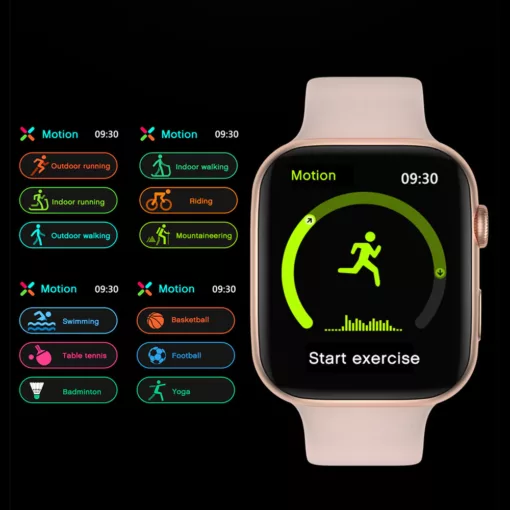 ⁦SMART WATCH FK88 بشاحن لاسلكي وايرليس⁩ - الصورة ⁦2⁩